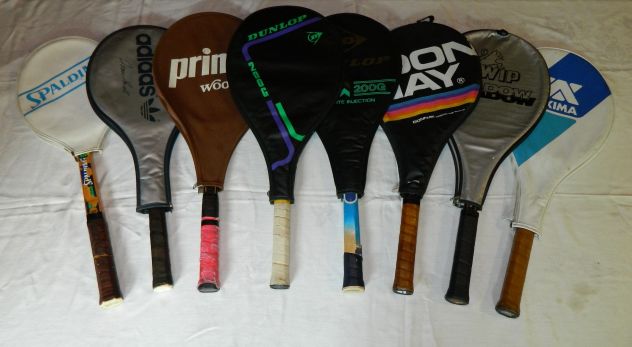 8 racchette Tennis con custodia e palline - Foto 7