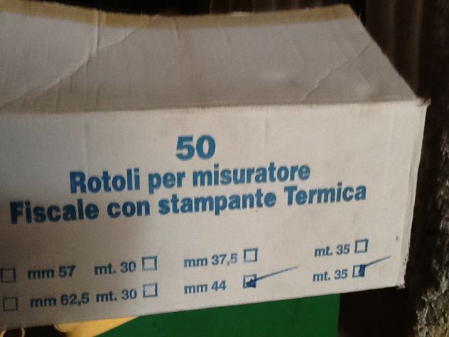 Rotolini di Carta per Misuratore Fiscale (50pz) - Foto 6
