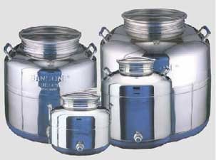 Fusto olio inox Sansone mod. Europa 50 litri - Cardelli