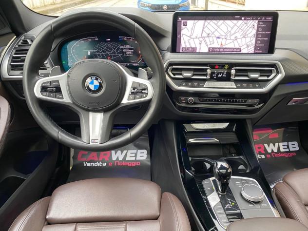 BMW X3 MSPORT 2.0D XDRIVE 48V TETTO 2022 - Foto 9