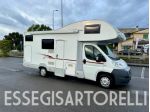 ROLLER TEAM AUTOROLLER 2 CAMPER MANSARDATO 6 POSTI 2009 671 CM GARAGE