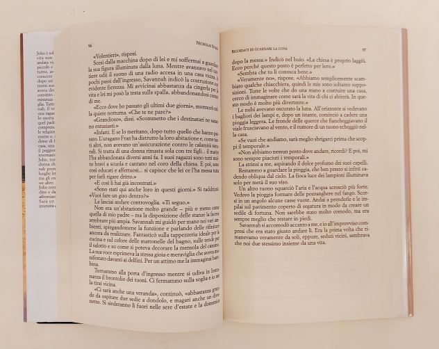 Ricordati di guardare la luna di Nicholas Sparks Ed.Mondolibri su licenza Frassi - Foto 4