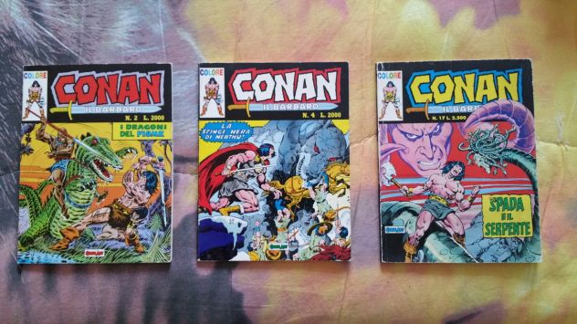 CONAN il barbaro - Stock Fumetti Comic ART