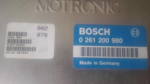 Centralina Motore Bosch 0261200980 LANCIA THEMA 2.0 16 V. - Foto 2