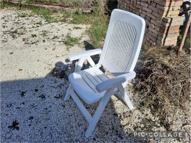SEDIA DA CAMPEGGIO RECLINABILE E RICHIUDIBILE - Foto 8