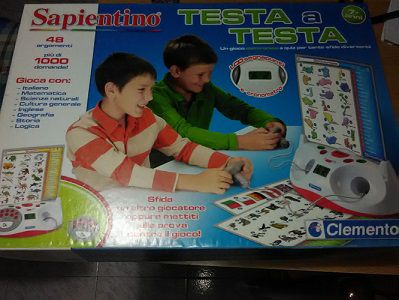 GIOCO DA TAVOLA "SAPIENTINO" della CLEMENTONI