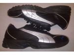 Scarpe da ginnastica Puma misura 46 in morbida pelle nera