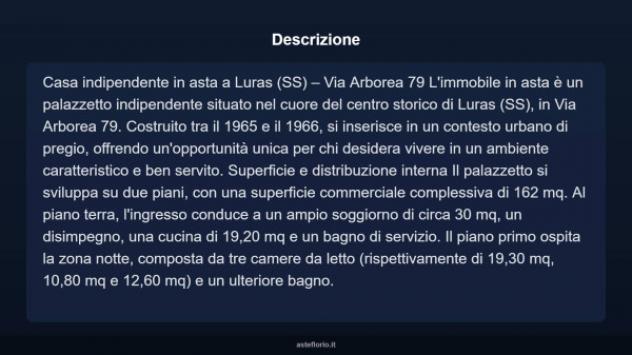 Immobile in asta di 162 m² in vendita a Luras - Foto 4