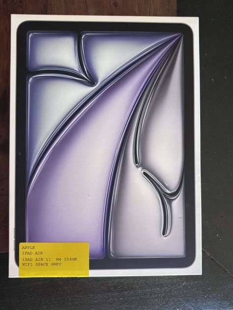 iPad Air 11" M4 256GB SIGILLATO
