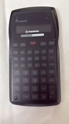 Calcolatrice Scientifica OSAMA - OS 134/10 Copertina Rigida Nera - Foto 4