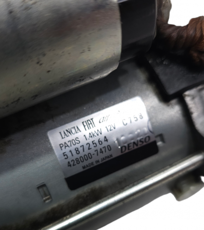 MOTORINO D' AVVIAMENTO FIAT Panda 3° Serie 51872564 312 A2.000 Bifuel/Gas 900 (12) - Foto 4