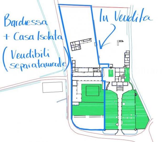 SARCEDO - Villa Capra | Casa Isolata e Barchessa con portico ad archi, terreno e corti - Foto 20