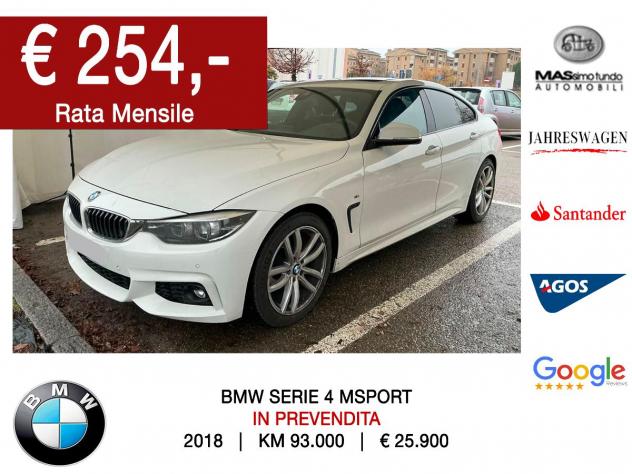 BMW Serie 4 Gran Coupé 418d Msport