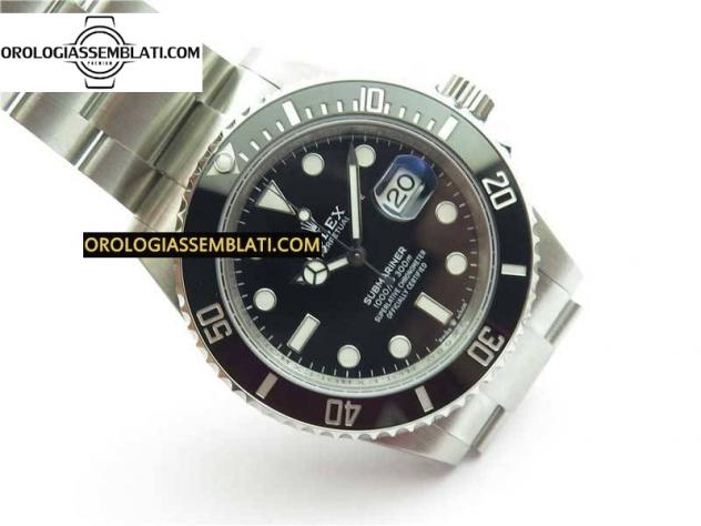 Rolex Replica SUBMARINER 41MM 126610 LN CERAMICA NERA ACCIAIO 904L 1:1 MIGLIOR EDIZIONE 3235 - Foto 3