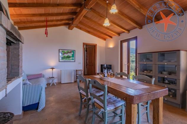 CAPOLIVERI - ELBA - VILLA DI CHARME VISTA MARE E IN PIETRA - Foto 17