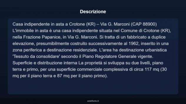 Immobile in asta di 152 m² in vendita a Crotone - Foto 4