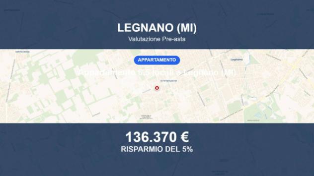 Immobile in asta di 159 m² con più di 5 locali in vendita a Legnano