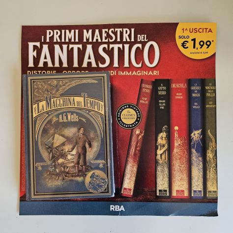 La Macchina del Tempo, Maestri del Fantastico - H.G.Wells - RBA - 2026 - TRACCIA - Foto 7