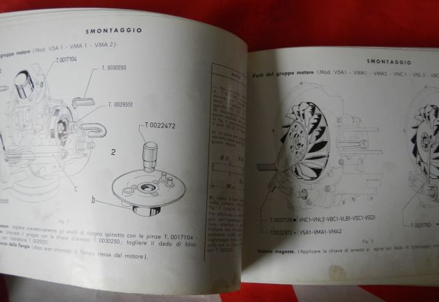 Manuale per stazioni di servizio Piaggio Vespa 50 - 125 -150 -180 vari modelli - Foto 4