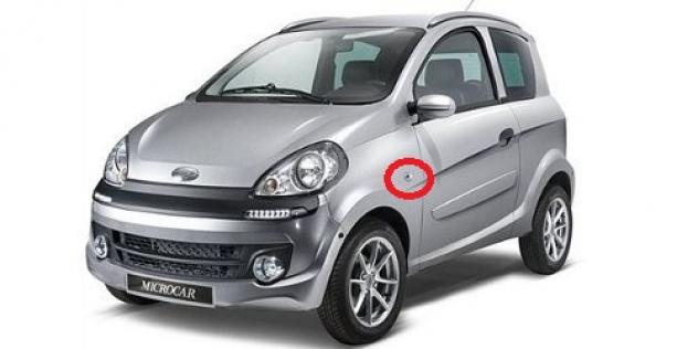 1006162 INDICATORE DI DIREZIONE FRECCIA LATERALE MICROCAR MC1 MC2 M.GO - Foto 2