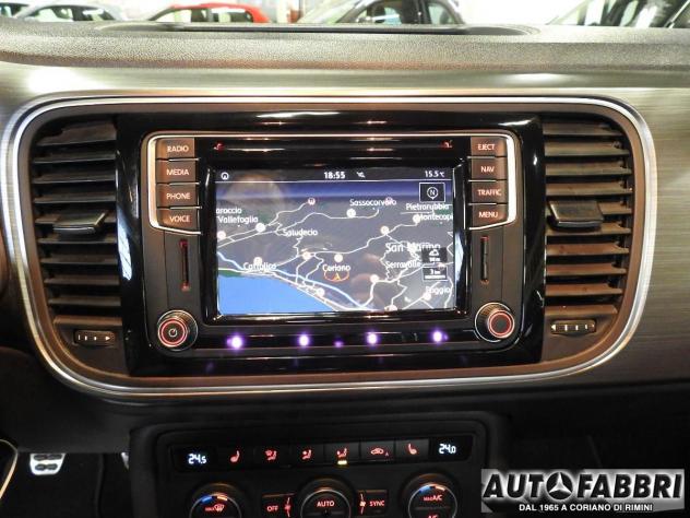 VOLKSWAGEN - New Beetle Cabrio 1.2 TSI Design BMT ALLSTAR RETRO CAM NAVI PLUS MMI + - Foto 9