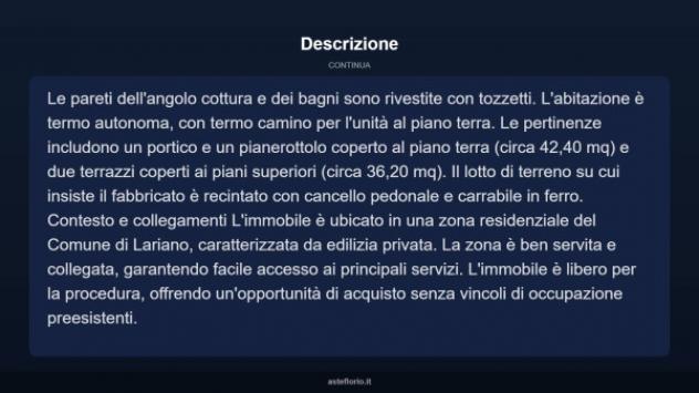 Immobile in asta di 162 m² con più di 5 locali in vendita a Lariano - Foto 12