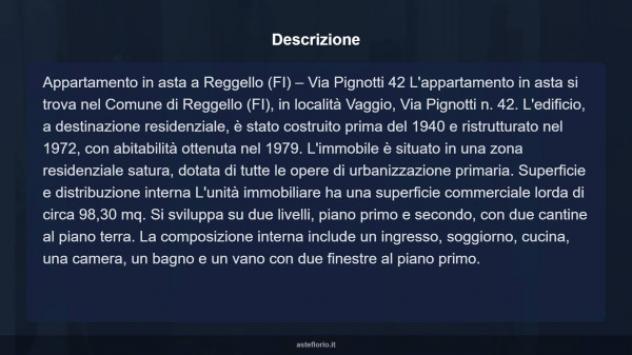 Immobile in asta di 93 m² in vendita a Reggello - Foto 14