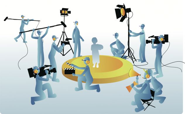 Produzione televisiva seleziona assistente redattore