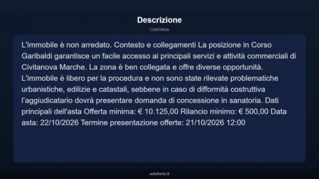 Immobile in asta di 13 m² in vendita a Civitanova Marche - Foto 5