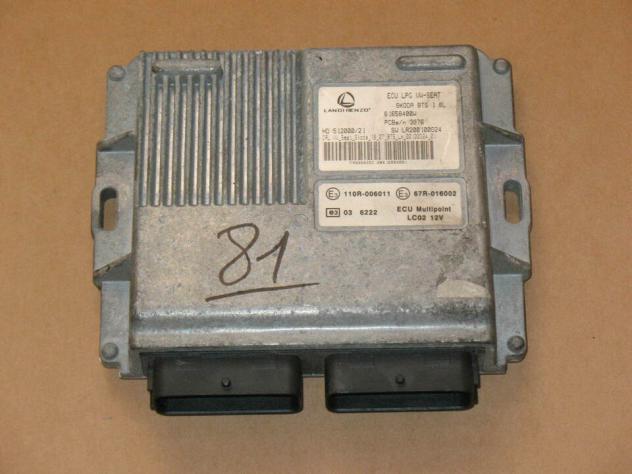 61658400w ECU landi renzo gpllpg vw seat skoda bts 1.6 61658400w