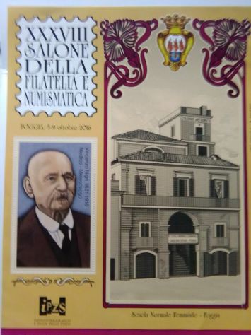 2 foglietti filatelici commemorativi di FOGGIA - Foto 3