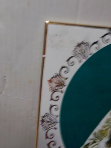 mattonella sacra filettata in oro zecchino sacra anni 50/60 - Foto 4