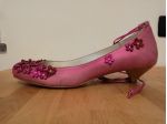 Ballerine Miss Sixty Rosa con inserto di fiori, n.40
