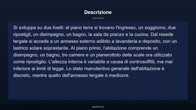 Immobile in asta di 150 m² con più di 5 locali in vendita a Prato - Foto 9