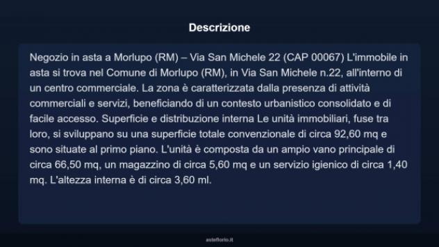 Immobile in asta di 92 m² in vendita a Morlupo - Foto 4