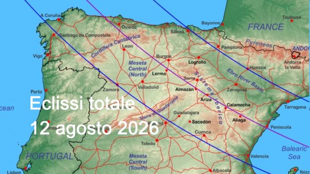 TOUR per eclissi di sole in Spagna