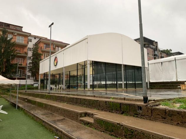 Copertura per campo da padel removibile in alluminio - Foto 4