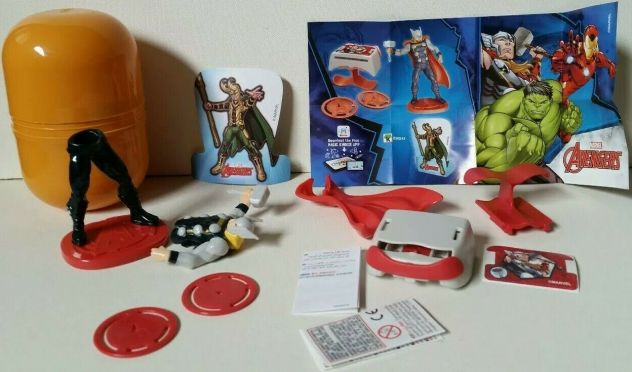 THOR MARVEL KINDER GRANSORPRESA Avengers Nuovo. - Foto 2