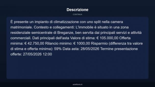 Immobile in asta di 124 m² con più di 5 locali in vendita a Breganze - Foto 17