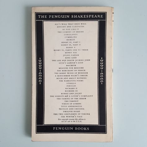 Othello - The Penguin Shakespeare - Penguin Books - 1965 - Foto 3
