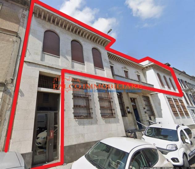 MORTARA, CORSO CAVOUR 18 - UFFICI IN VENDITA 350 MQ ca CON TERRAZZO E GIARDINO