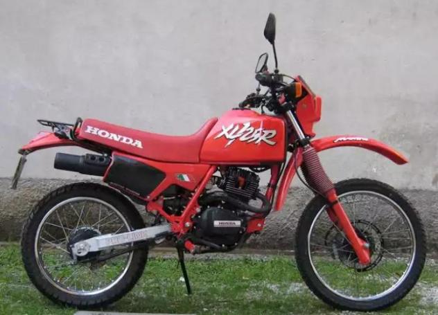 HONDA XLR PARIS DAKAR 125 CARENA FIANCHETTO LATERALE SINISTRO - ROTTURE 1986 - Foto 9