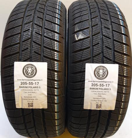2 GOMME 205 55 17 BARUM A56773