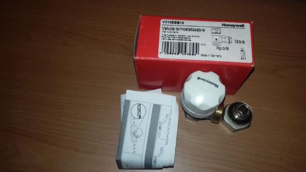VALVOLA HONEYWELL TERMOSTATIZZABILE PER TUBO FERRO V310EBB10 G3/8 E RP3/8 - Foto 2