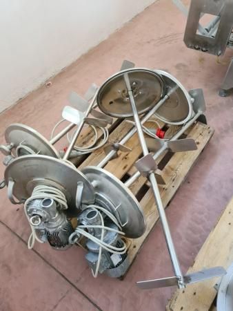 6 agitatori alimentari inox usati - Foto 3