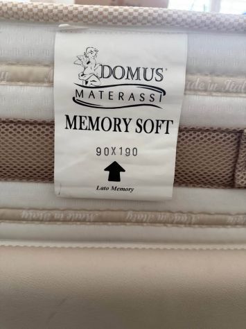 Letti singoli contenitore 100×200 con materasso Memory 90×190 - Foto 3