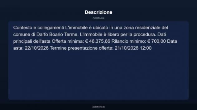 Immobile in asta di 112 m², box auto in vendita a Darfo Boario Terme - Foto 4