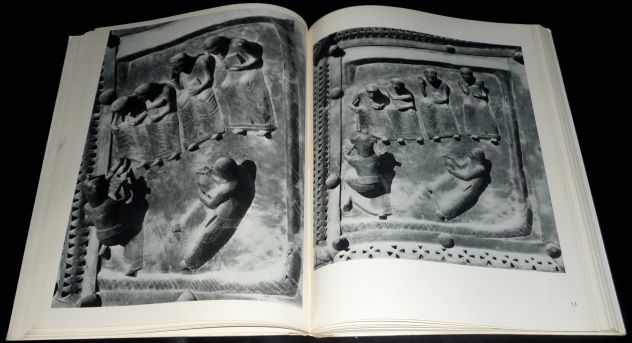 GAZZOLA "La Bible des pauvres, le porte de bronze de Verona", 1956 - Foto 4