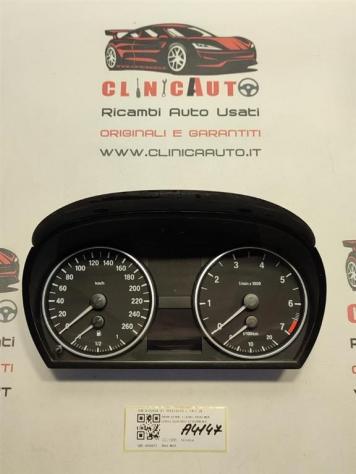 QUADRO STRUMENTI BMW Serie 3 E90 Berlina 9122594 -01 1025330-62 N46 (0508)