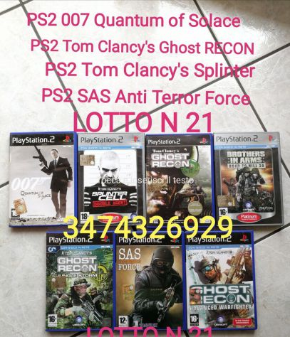 Giochi PS2 Cold Winter e Final Fantasy x platinum - Foto 7